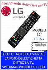 TELECOMANDO UNIVERSALE per TV