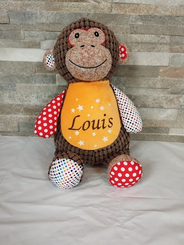 Scimmia peluche personalizzato - scimmia,