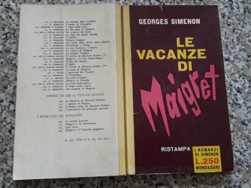 George simenon vacanze - george, di
