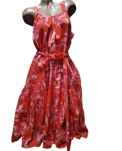 Peacocks terracotta pink - terracotta,