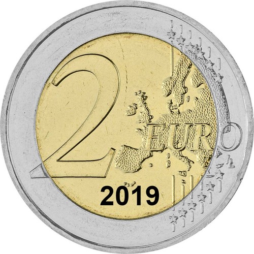 Euro commemorativi 2019 - euro,