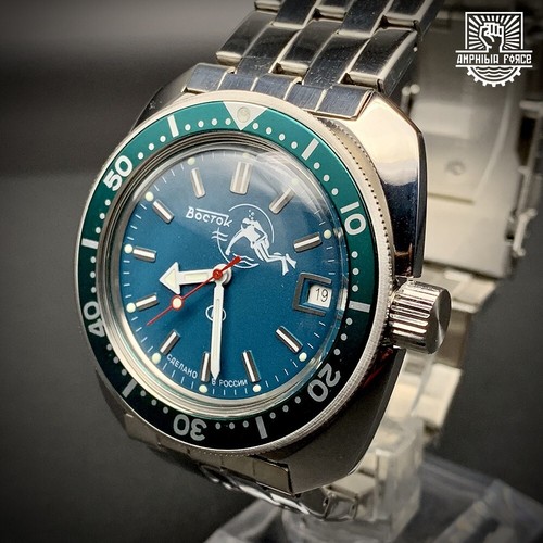 Vostok amphibia 710059 blue - amphibia,