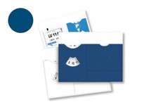 Disco Orario Adesivo con Porta Assicurazione PVC Auto documenti parabrezza