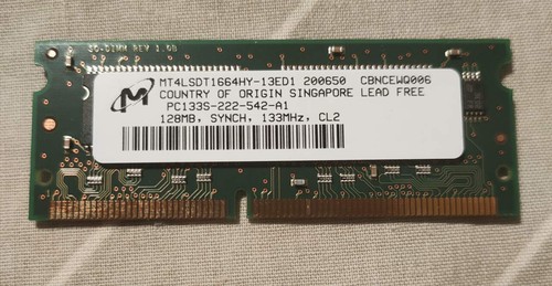 Memoria sodimm 128 - memoria, mb