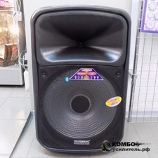 Impianto Audio Portatile Cassa Altoparlante 300W Trolley Multimedia Linq K6-15