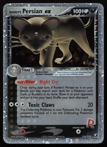 Rocket persian 116 115 - rocket's, ex