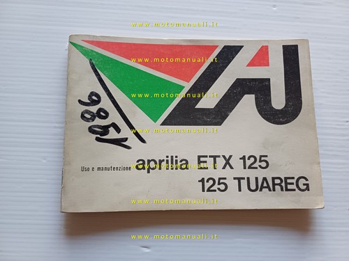Aprilia 125 etx tuareg 1986 - aprilia,