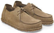 Birkenstock - 1027274 UTTI LACE GRAY TAUPE - Scarpa in pelle scamosciata