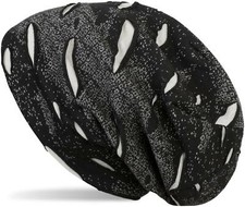 Cuffia beanie dal look vintage
