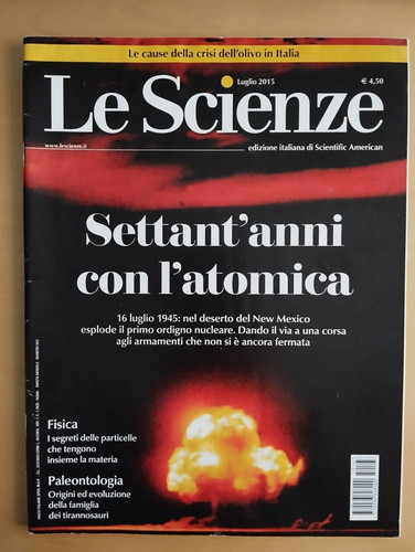 Scienze luglio 2015 - -,