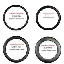 Cerchi bici da strada 700C full carbon disco/V freno clincher/tubolari/ruote tubeless