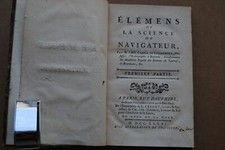 1781 Elémens de la science du navigateur GARRA DE SALAGOITY navigatore marinaio