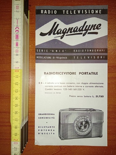Magnadyne radio televisione - magnadyne,