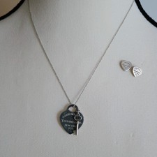 SET CUORE ARGENTO STERLING
