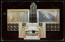 Highland, Ill., Wicks Pipe Organ Co., organo, cartolina 
