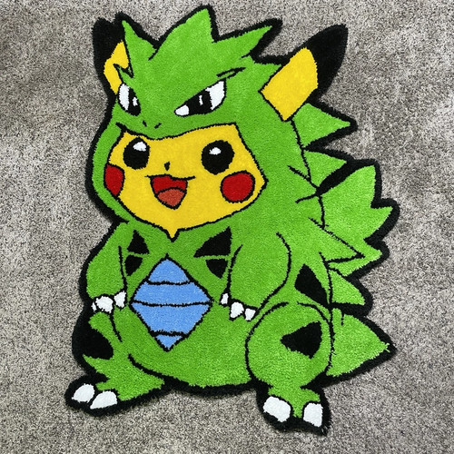 Poncho pikachu tyranitar - pikachu,