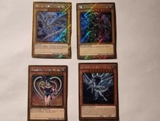 YUGIOH! - DRAGO BIANCO OCCHI BLU+MAGO NERO +RAGAZZA MAGA NERA -RARA SEGRETA GOLD