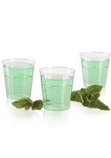 100 Bicchierini Shot 20ml per Cicchetto Chupito Bicchieri Plastica - Monouso