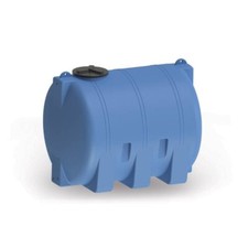 Serbatoio Acqua Polietilene Cilindrico 1000 Litri Orizzontale Raccordo in Ottone