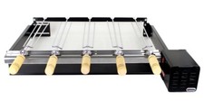 Griglia girarrosto barbecue