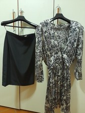 Completo due pezzi da cerimonia in misto seta taglia 44/46