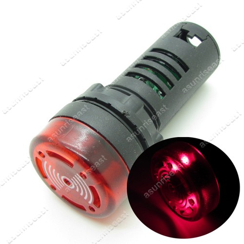 12v 22mm led - led, rosso