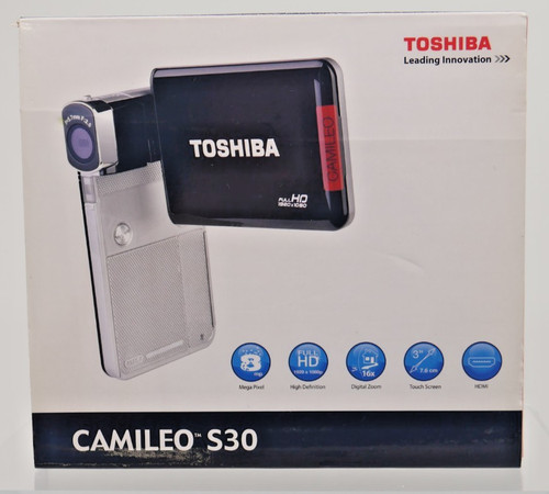 Toshiba camileo s30 camera - toshiba, 8mp