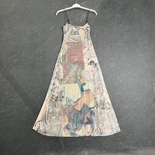 DESIGUAL Printed Tulle Maxi