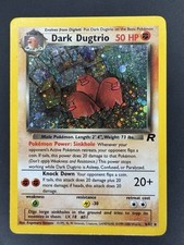 Pokémon Dark Dugtrio 6/82 Holo Set Team Rocket ENG Inglese Pokemon Cards