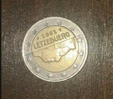 Moneta Da 2€ Rara Letzebuerg 2002