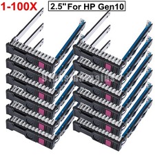 Lotto 727695-001 HP G10 Gen10 2,5 pollici NVMe SAS SATA HDD vassoio supporto slitta caddy