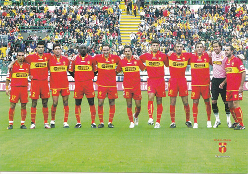 Cartolina sport calcio squadra - cartolina,