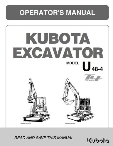 Kubota escavatore u48 tier - kubota, u48-4
