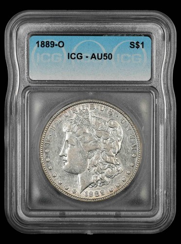 1889 icg au50 - 1889, $1