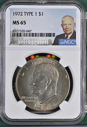 1972 eisenhower dollaro 1 - 1972,