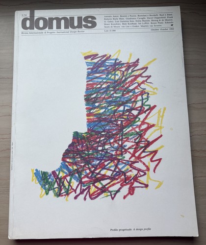 Domus 764 ottobre october - ottobre,