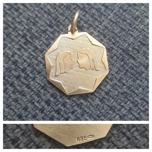 Vintage ciondolo argento 835