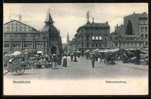 Stoccolma östermalmstorg - stoccolma,,