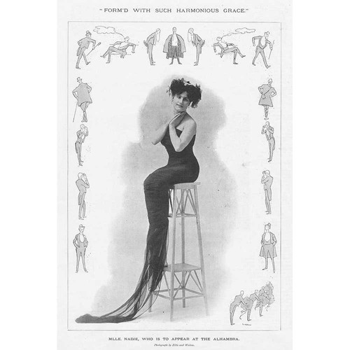 Teatro attrice edoardiana mlle - teatro,