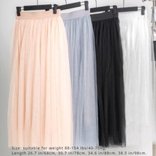 Donna Rete a-Line Gonna Lunga