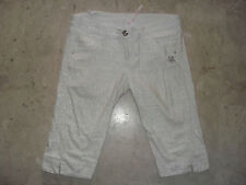 Bermuda Shorts FORNARINA in Cotone Strech Tg. 42 con Strass COMPRALO SUBITO