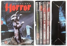 COFANETTO 4DVD HORROR LA NOTTE DEI MORTI VIVENTI, L'OSSESSA, DRACULA, IL TESORO