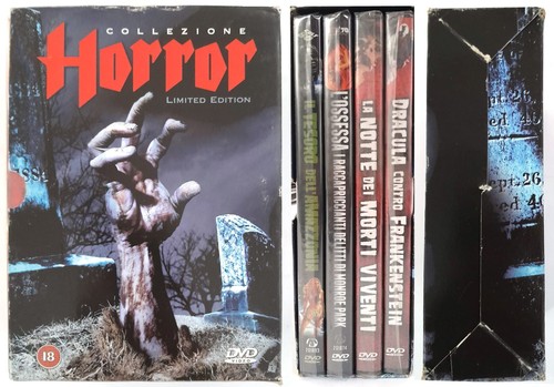 Cofanetto 4dvd horror - horror, notte