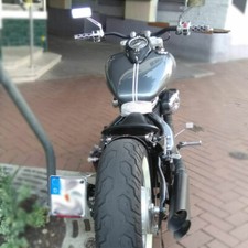 Manubrio moto nero street bar - street,