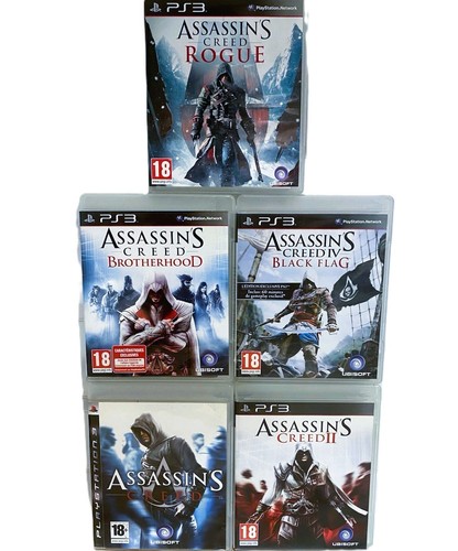 Lot jeux ps3 assassin s - de,