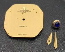 Baume&Mercier 7600 Geneve quartz parti ricambio: quadrante, corona, lancette