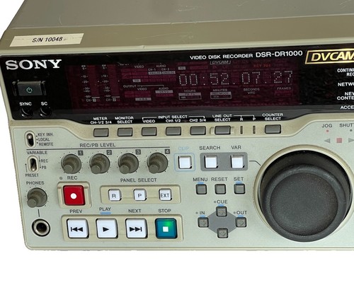 Sony dsr dr1000 - dsr-dr1000, dvcam