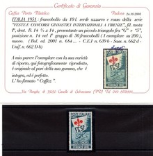 Ginnici Lire 10 n. 662d con
