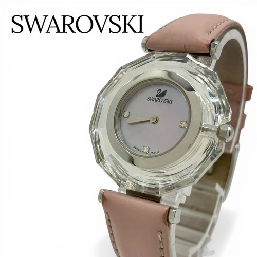 Swarovski watch with - swarovski, shell