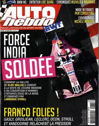 Auto hebdo 2178 - n°2178, 16/08/2018